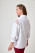  Блуза Anelli 997 белый+сетка