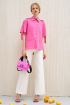  Блуза Панда 96540w розовый