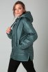  Куртка Modema м.1041/1 темно-зеленый