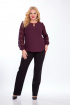 Блуза Mamma Moda 170 кружево_баклажан
