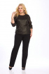 Блуза Mamma Moda 68 черный+золото