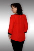  Блуза Таир-Гранд 62208-1 красный+черный