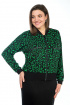 Жакет, Юбка Lady Style Classic 2472/1 черный_с_зеленым