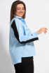 Блуза BegiModa 4056 голубой