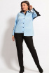 Блуза BegiModa 4056 голубой