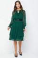 Платье Bazalini 4616 зеленый