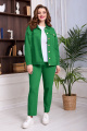 Женский костюм AGATTI 5075 зеленый