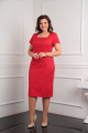Платье Lady Line 530 красный