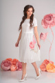 Платье SandyNa 13560 белый