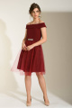 Платье Sharm-Art 840 /1 бордовый