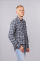 Рубашка Nadex 01-059912/420-22_170 черно-серо-графитовый