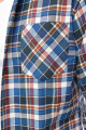 Рубашка Nadex 01-063112/425-22_170 рыже-серо-синий