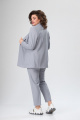 Женский костюм ANASTASIA MAK 1053 светло-серый