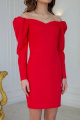 Платье Daloria 1750R красный