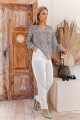 Брюки Amberа Style 1045 белое_облако