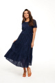 Платье Beautiful&Free 6032 темно-синий