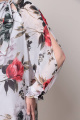 Платье Moda Versal П2397 молочный+коралл