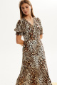 Платье DAVA 155 принт_леопард