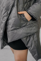 Куртка Стильная леди М 661 серый