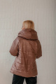Куртка Стильная леди М-661 шоколад