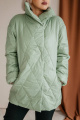 Куртка Стильная леди М-663 олива