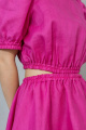 Платье Atelero 1027 розовая_фуксия