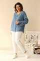 Блуза BegiModa 4041 джинс