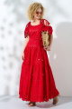 Платье Euromoda 355/1 красный