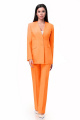 Женский костюм Мишель стиль 1024-1 оранжевый