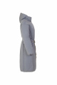 Пальто Elema 5-12383-1-170 серый