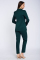 Женский костюм Domna 16063 темно-зеленый(170)