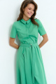 Платье Luitui R1066 зеленый