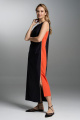 Платье VI ORO VR-1002 черный,
оранжевый