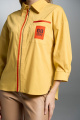 Блуза VI ORO VR-1023 желтый