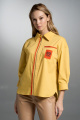 Блуза VI ORO VR-1023 желтый