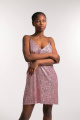 Платье TSURAN DR3BPNK004 розовый
