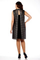 Платье Lady Style Classic 1094/2 серый_с_черным
