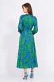Платье EOLA 2401 зеленый-василек