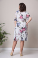 Платье Moda Versal П2321 молочный+фиолет