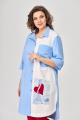 Комплект SandyNa 13591 голубой+красный