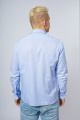 Рубашка Nadex 01-048711/403-22_170 бело-голубой
