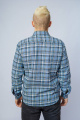 Рубашка Nadex 01-059912/425-22_170 экрю-сине-черный