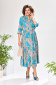 Платье Romanovich Style 1-2373д бирюзовый