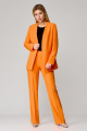 Женский костюм Мишель стиль 1127 апельсиновый