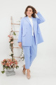Женский костюм SandyNa 130550 небесно-голубой