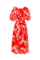 Платье Elema 5К-10966-2-164 красный_принт