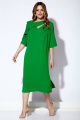 Платье Viola Style 01036-1 зеленый