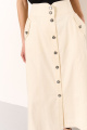 Юбка DiLiaFashion 0738 бежевый