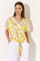 Блуза DiLiaFashion 0747 желтый