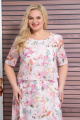 Платье Alani Collection 1925 нежно-розовый/цветы